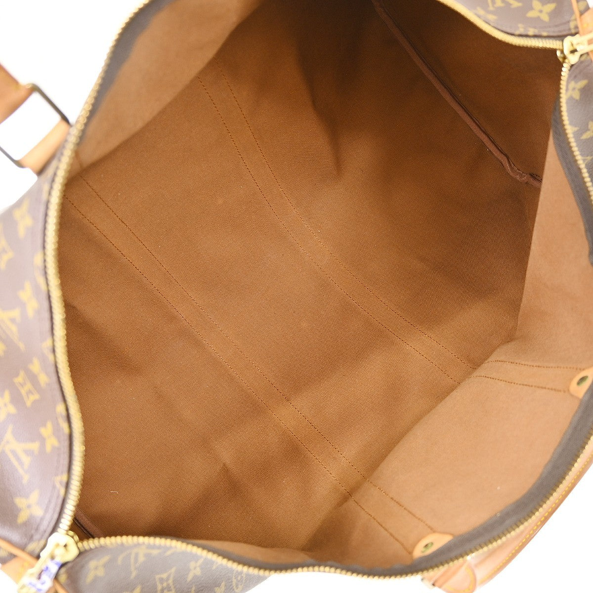 Louis Vuitton Keepall Monogram Canvas Brown Canvas Travel Bag Bag (Pre-Owned)