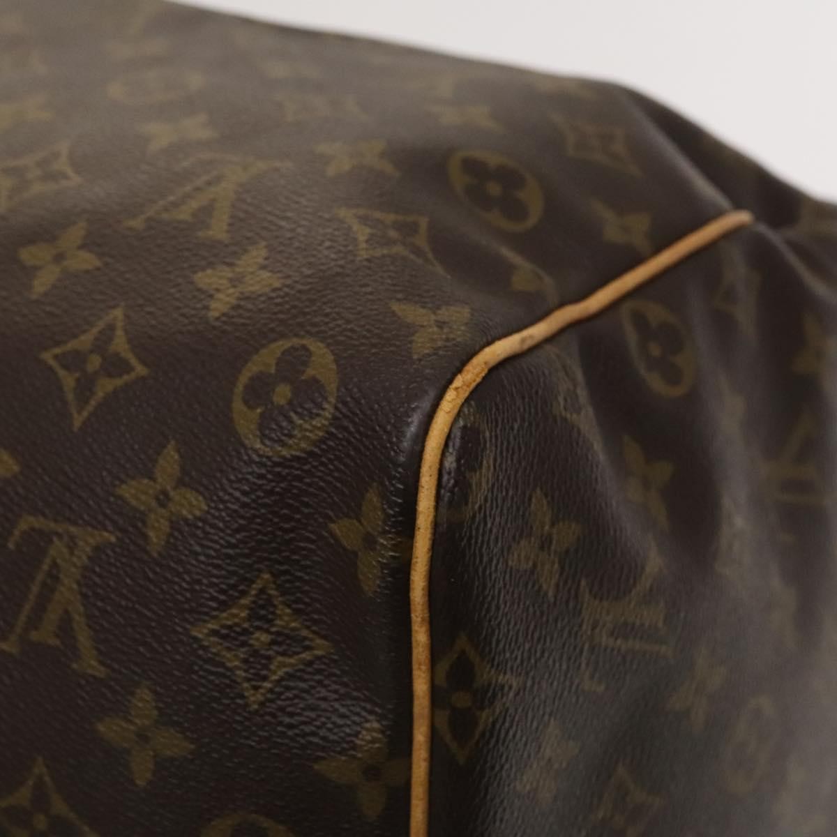Louis Vuitton Keepall Monogram Canvas Brown Canvas Travel Bag Bag (Pre-Owned)