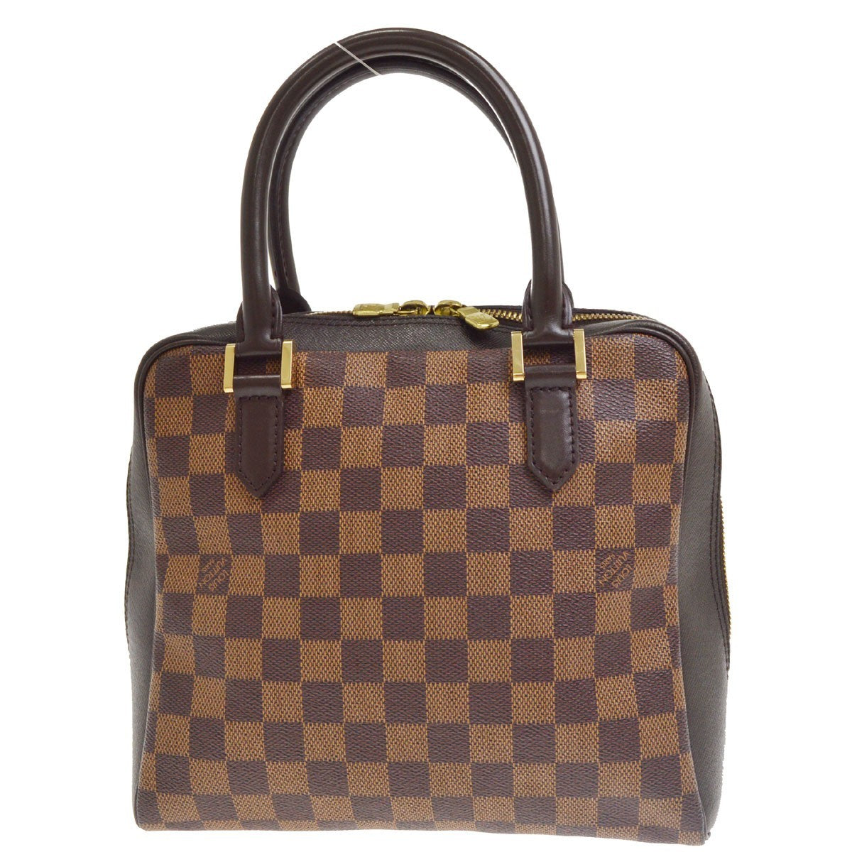 Louis Vuitton Brera Damier Brown Canvas Handbag (Pre-Owned)