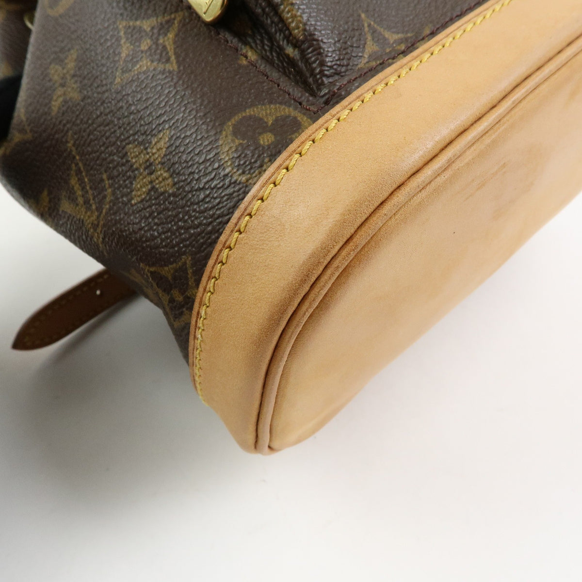 Louis Vuitton Vintage Montsouris Monogram Canvas Brown Canvas Backpack Bag (Pre-Owned)