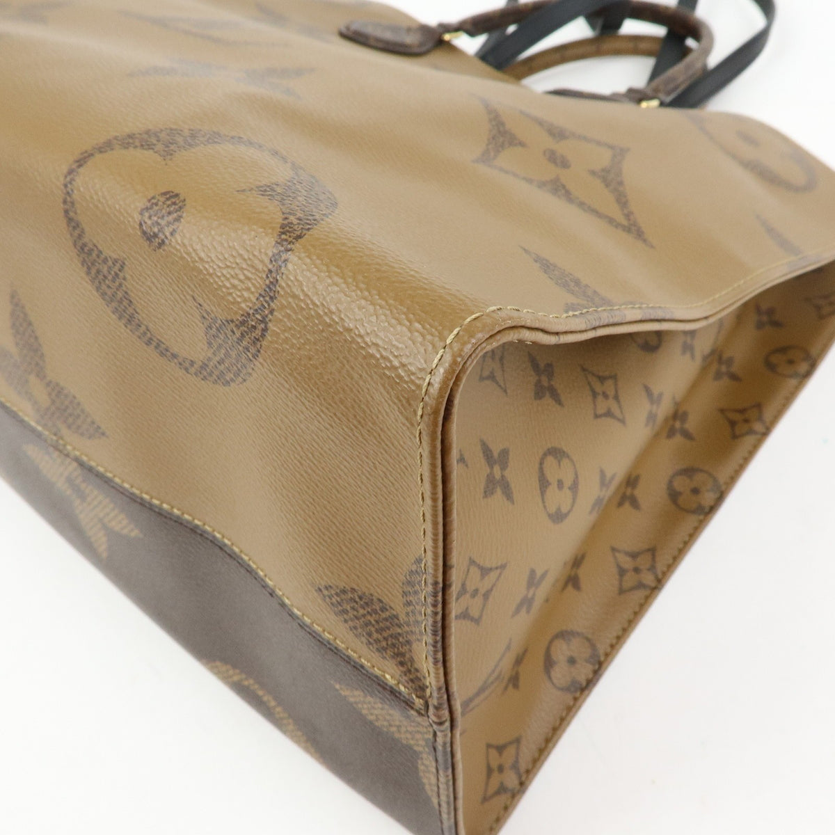 Louis Vuitton Onthego Reverse Monogram Giant Brown Canvas Tote Bag Bag (Pre-Owned)