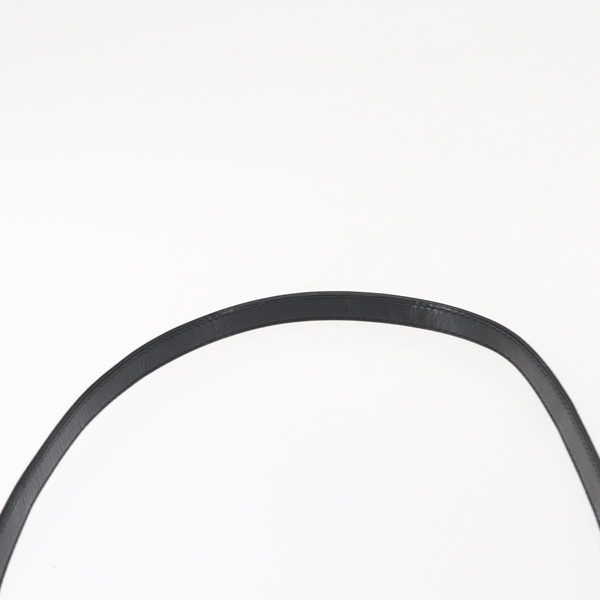 Christian Dior Lady Dior Cannage Stitch Patent Black Patent_Leather Handbag (Pre-Owned)