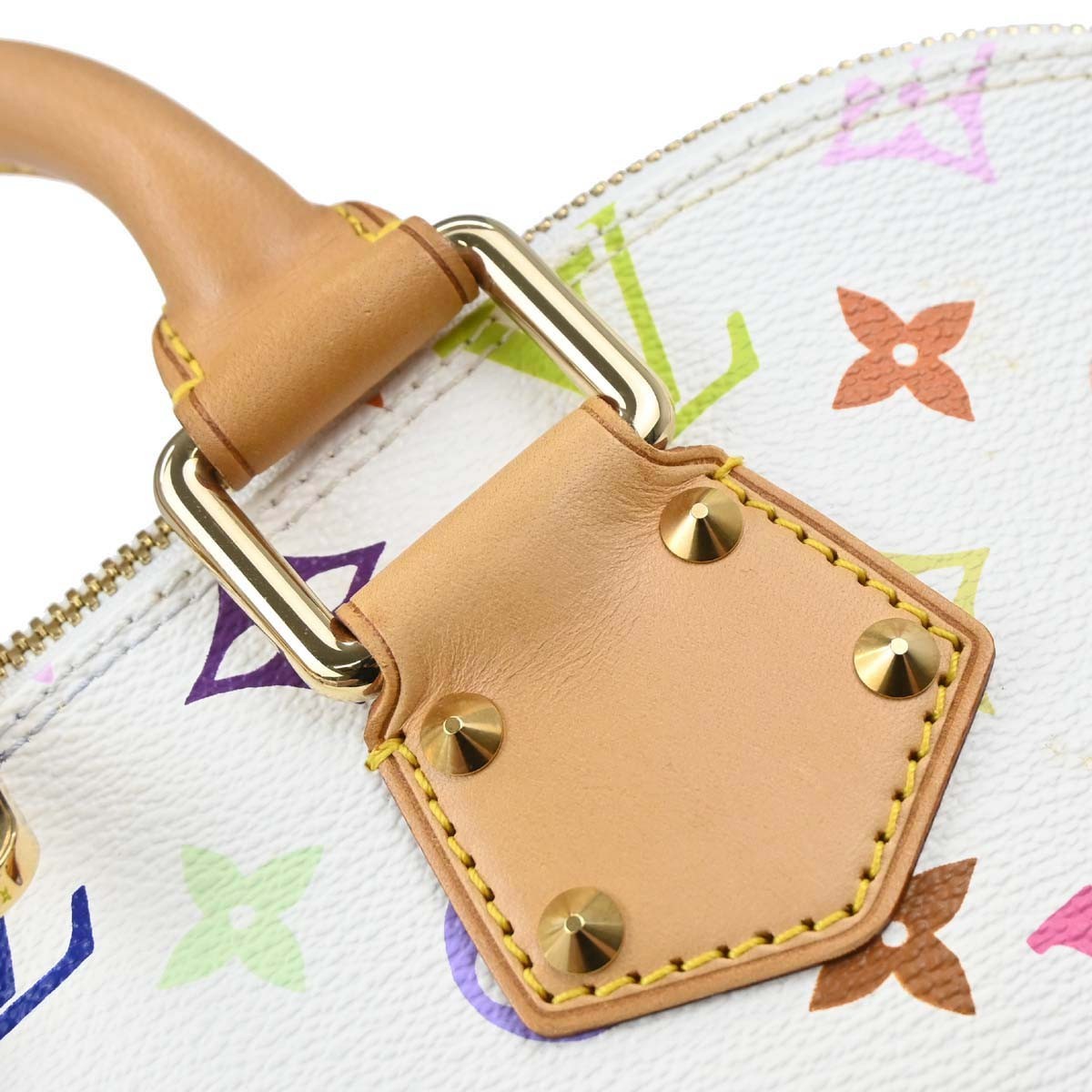 Louis Vuitton Alma Monogram Canvas Multicolour Canvas Handbag (Pre-Owned)