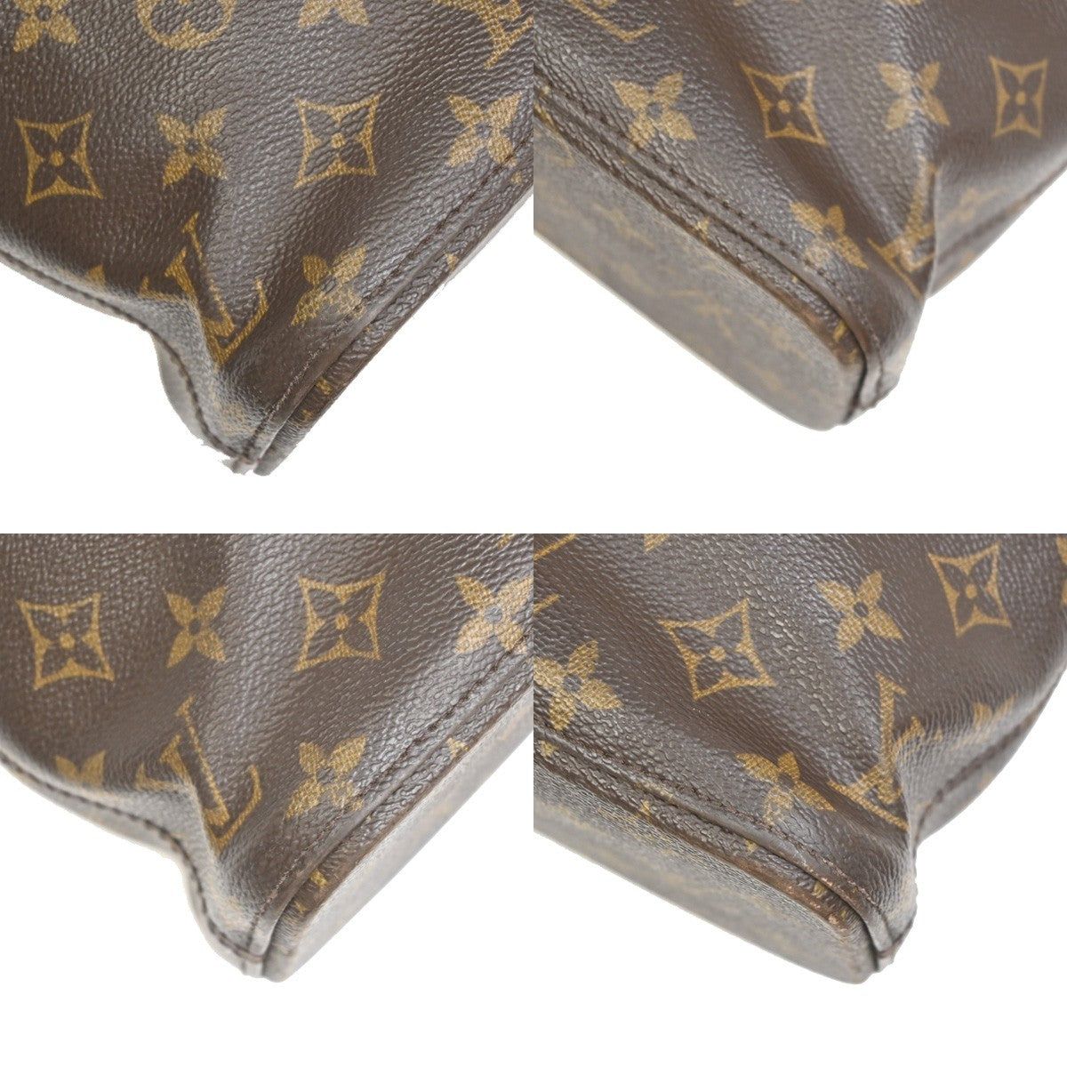 Louis Vuitton Luco Monogram Brown Canvas Tote Bag Bag (Pre-Owned)
