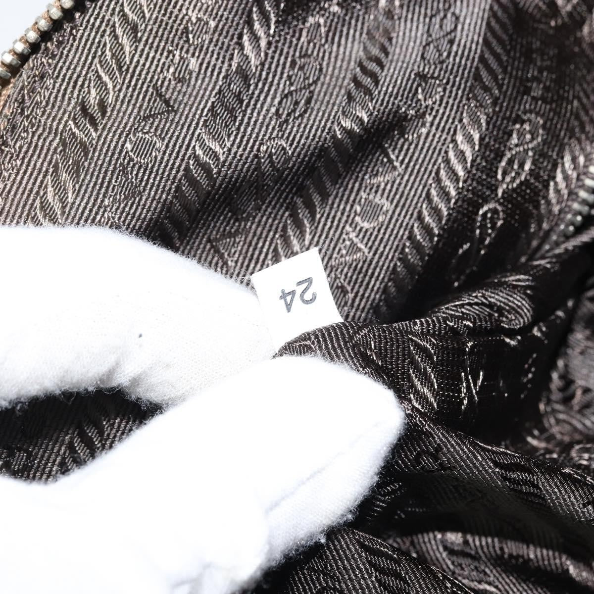 Prada Vintage Canvas Beige Canvas Handbag (Pre-Owned)