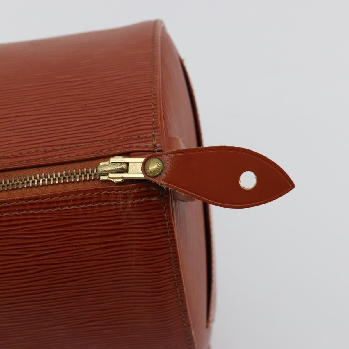 Louis Vuitton Speedy Epi Leather Brown Leather Handbag (Pre-Owned)