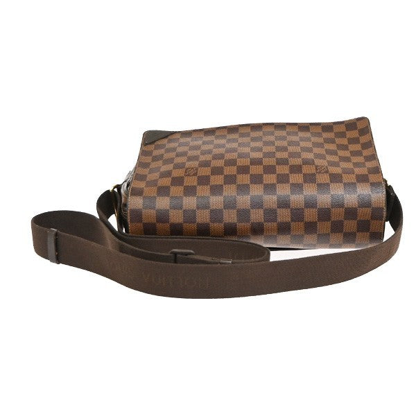 Louis Vuitton Shelton Messenger Damier Ebene Brown Canvas Shoulder Bag Bag (Pre-Owned)