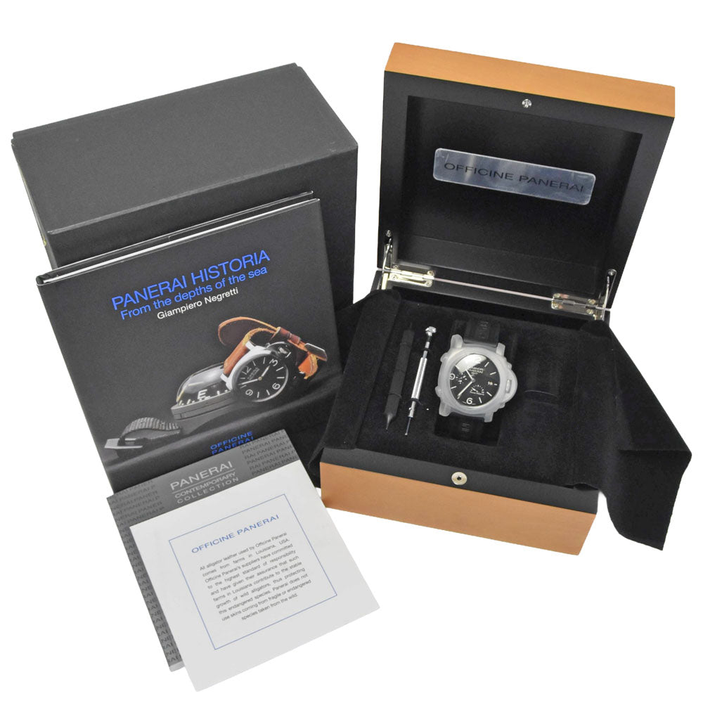 Panerai Luminor Marina 1950 3 Days Automatic Stainless Steel And Rubber Watch (Pre-Owned)