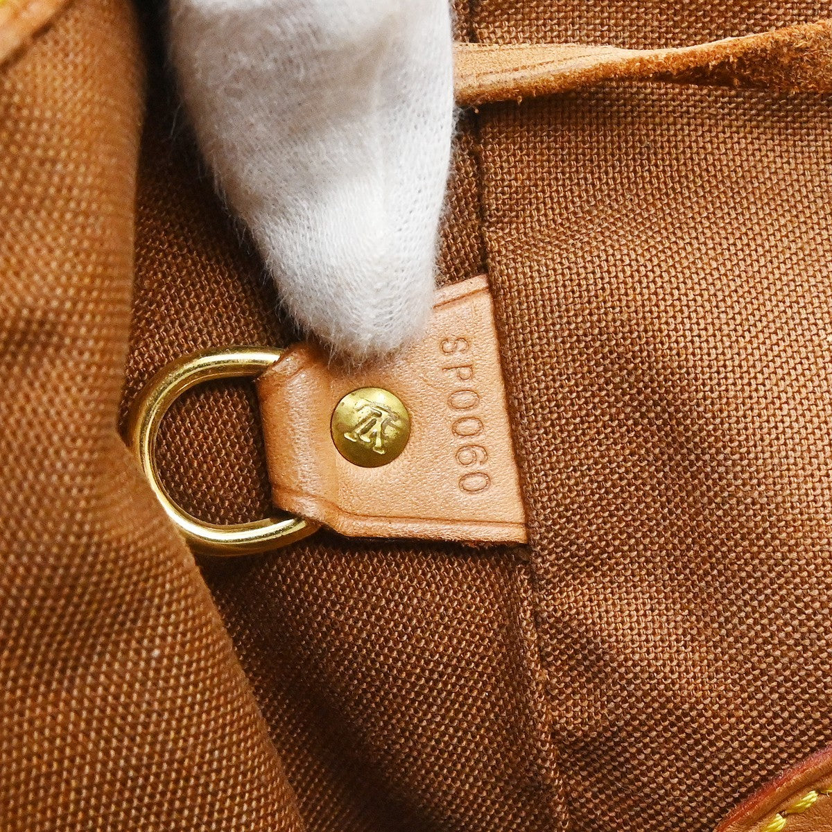 Louis Vuitton Vintage Montsouris Monogram Canvas Brown Canvas Backpack Bag (Pre-Owned)