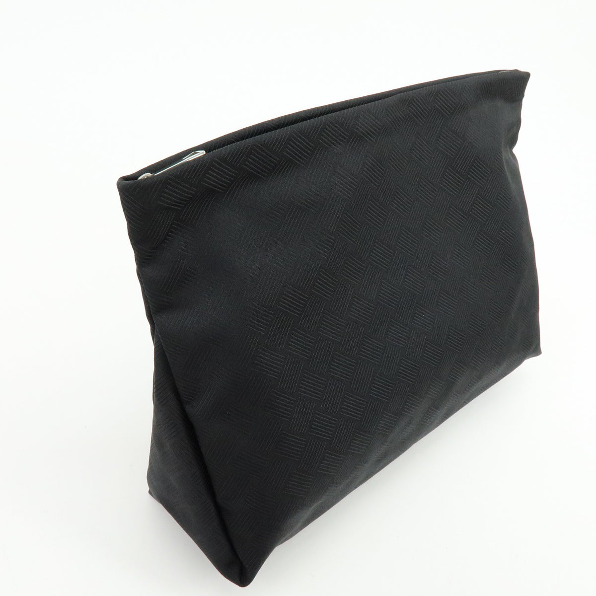 Bottega Veneta Vintage Clutch Nylon Black Nylon Clutche & Pouche Bag (Pre-Owned)