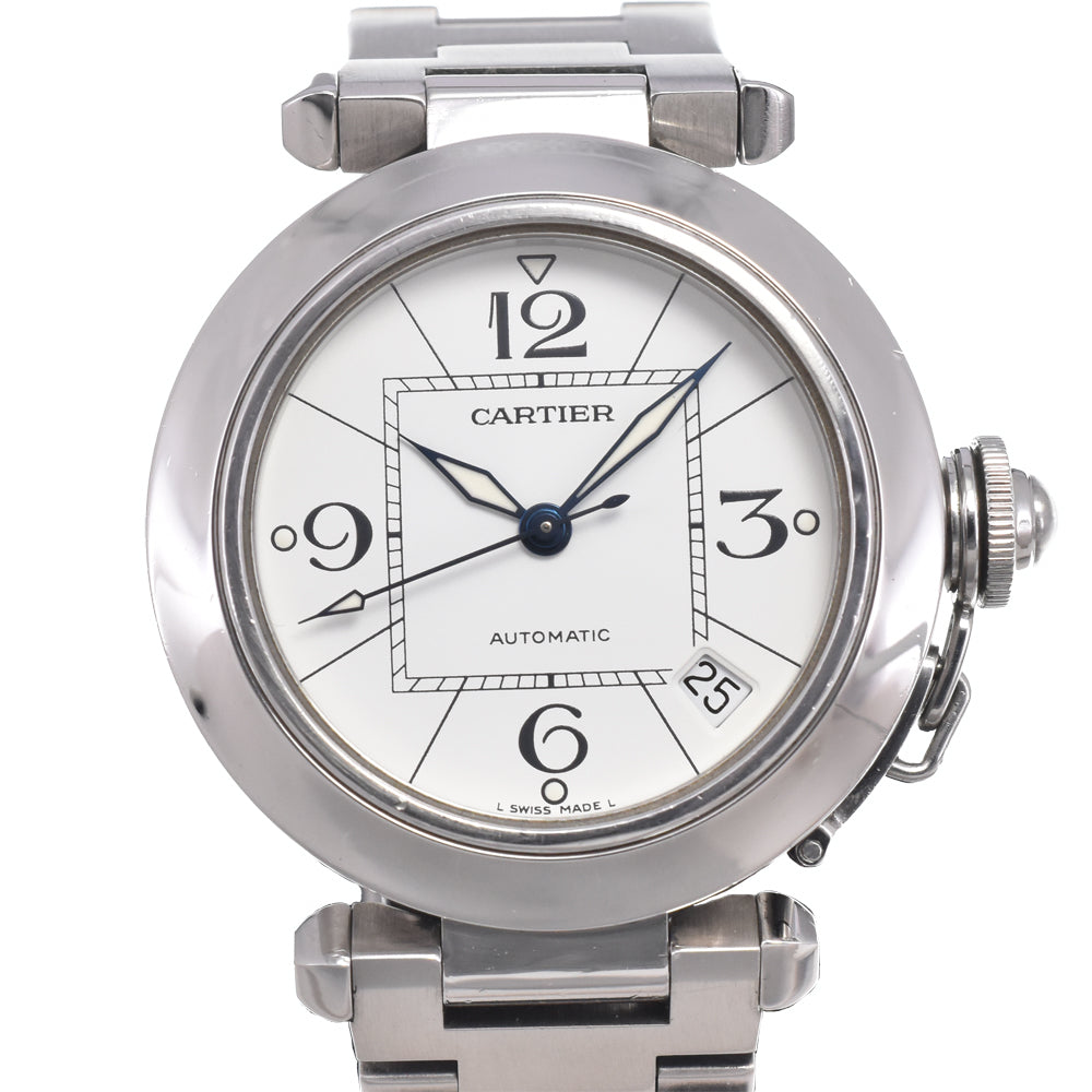 Cartier Pasha De Cartier Automatic Stainless Steel And Yellow Gold Watch (Pre-Owned)