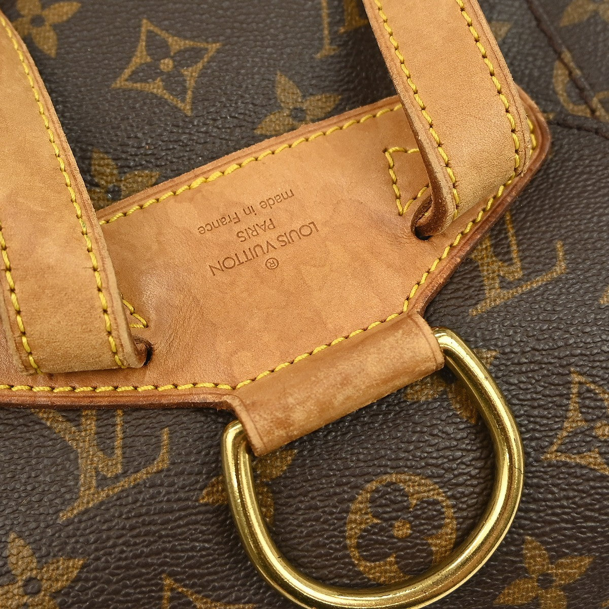 Louis Vuitton Vintage Montsouris Monogram Canvas Brown Canvas Backpack Bag (Pre-Owned)