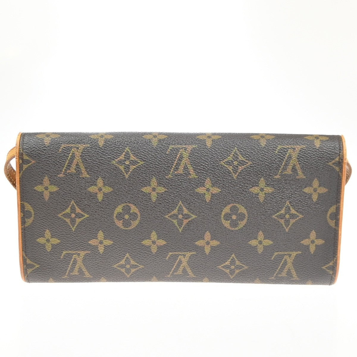 Louis Vuitton Twin Monogram Canvas Brown Canvas Clutche & Pouche Bag (Pre-Owned)