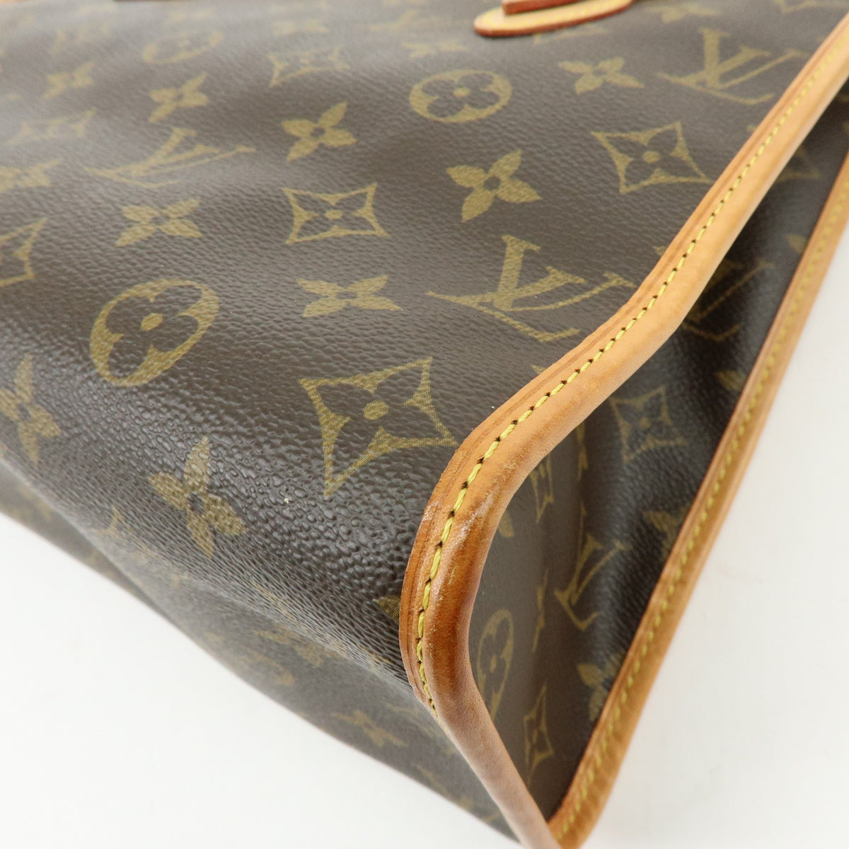 Louis Vuitton Popincourt Monogram Canvas Brown Canvas Shoulder Bag Bag (Pre-Owned)