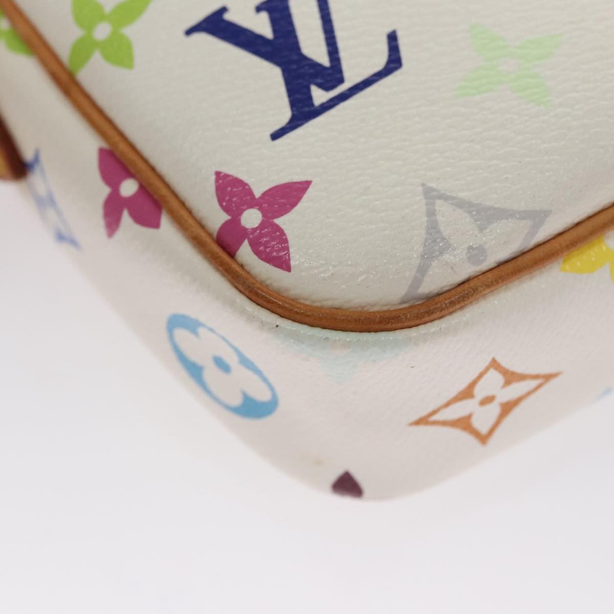 Louis Vuitton Rift Monogram Multicolor White Canvas Shoulder Bag Bag (Pre-Owned)