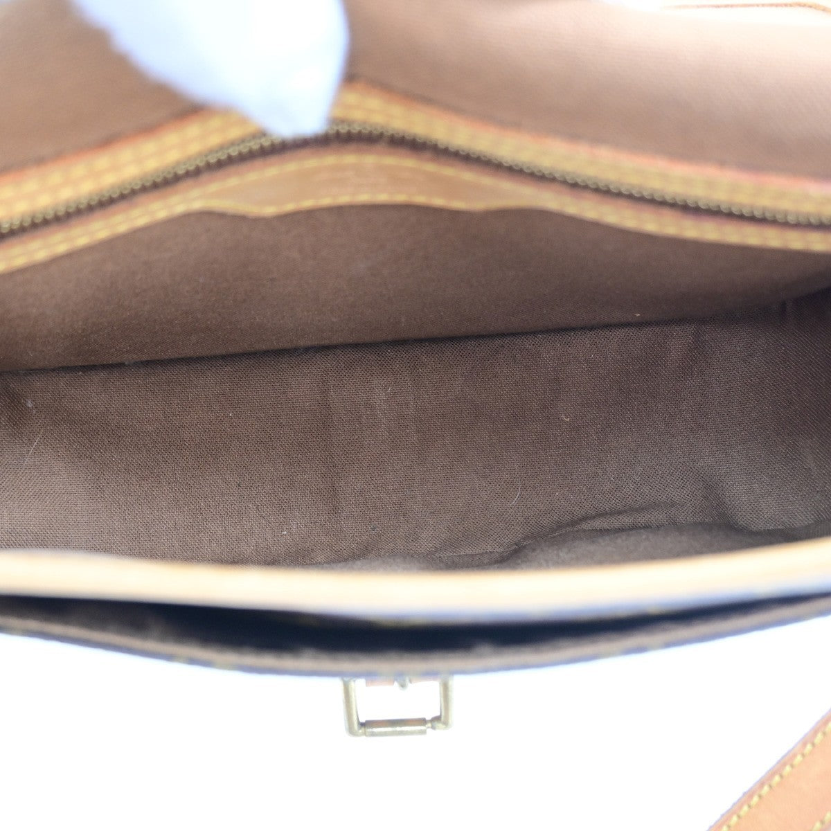 Louis Vuitton Sologne Monogram Canvas Brown Canvas Shoulder Bag Bag (Pre-Owned)