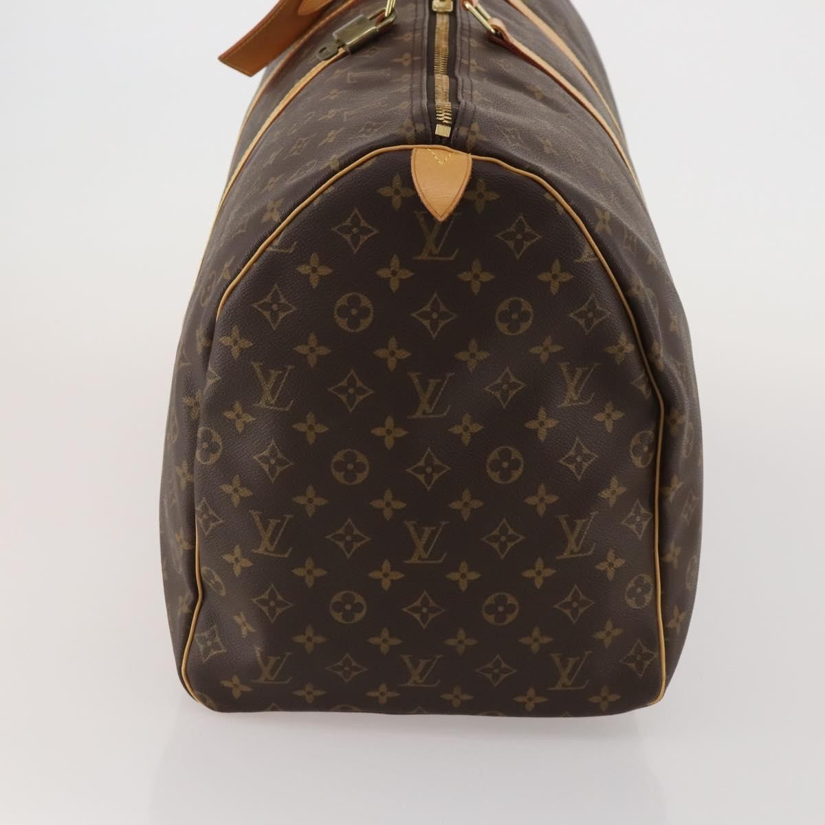 Louis Vuitton Keepall Monogram Canvas Brown Canvas Travel Bag Bag (Pre-Owned)