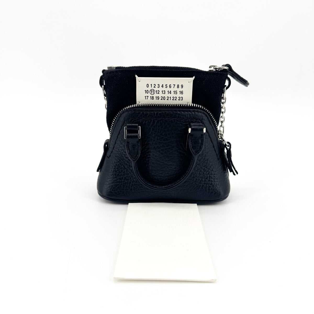 Maison Margiela Femme Micro Sac 5Ac Leather Black Calfskin Shoulder Bag Bag (Pre-Owned)