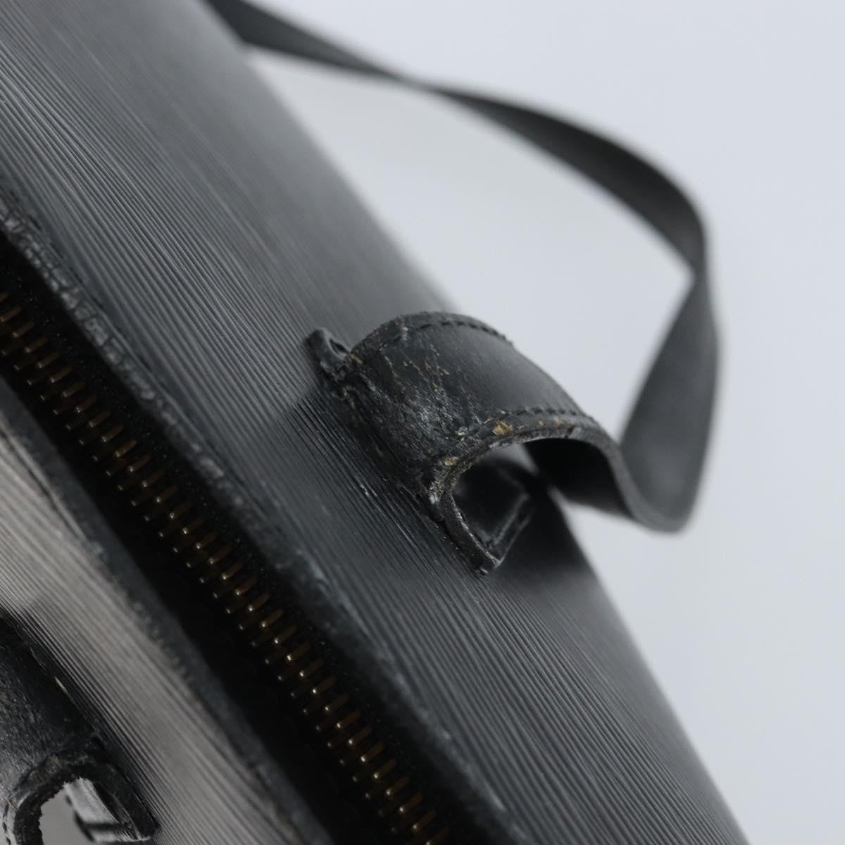 Louis Vuitton Saint Jacques Epi Leather Black Leather Shoulder Bag Bag (Pre-Owned)
