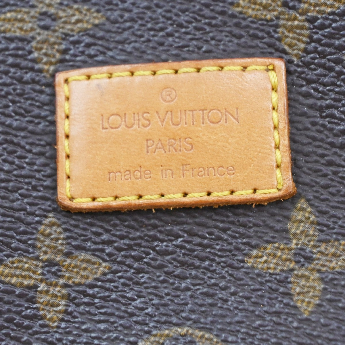 Louis Vuitton Saumur Monogram Canvas Brown Canvas Shoulder Bag Bag (Pre-Owned)