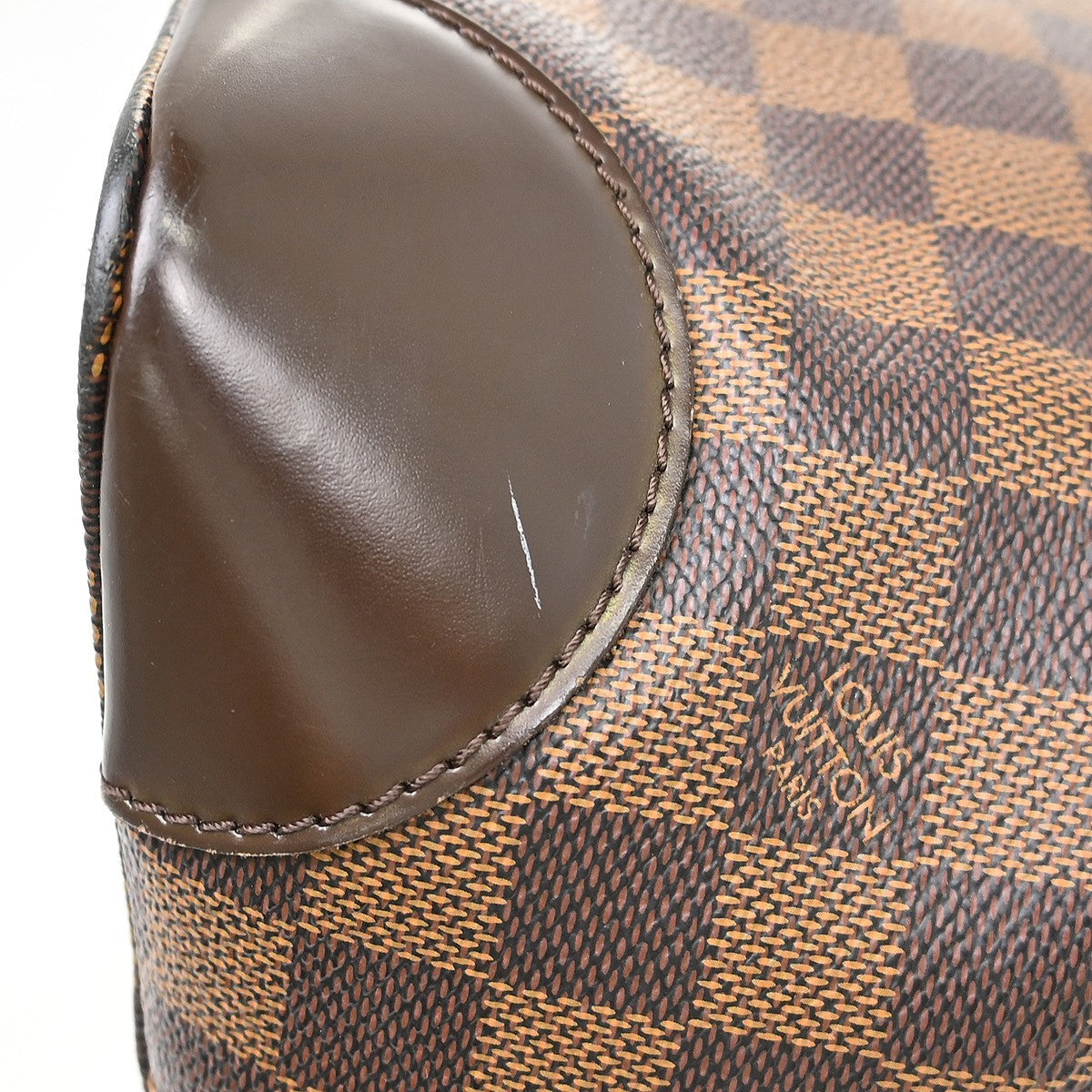 Louis Vuitton Hampstead Damier Brown Canvas Tote Bag Bag (Pre-Owned)