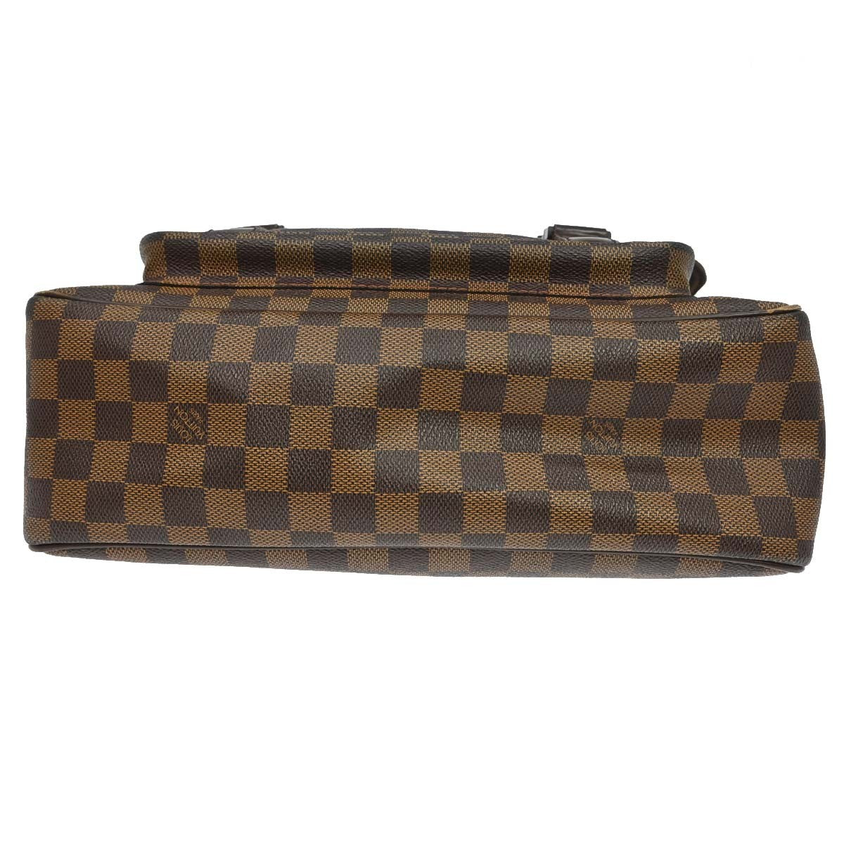 Louis Vuitton Melville Messenger Damier Ebene Brown Canvas Shoulder Bag Bag (Pre-Owned)