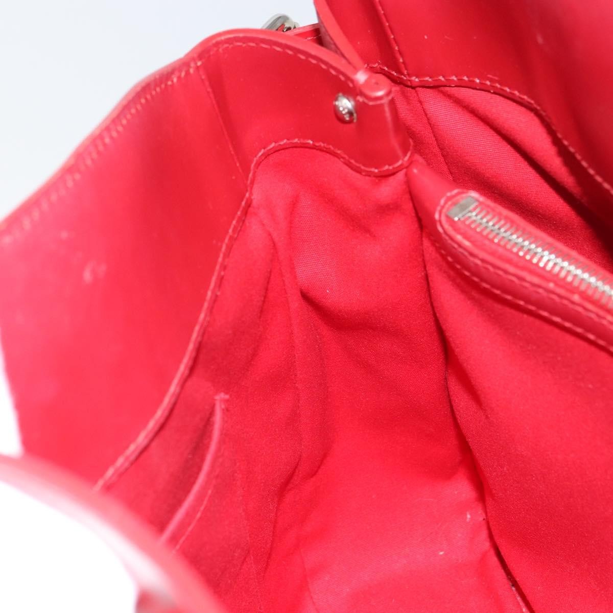 Louis Vuitton Passy Tote Epi Leather Red Leather Handbag (Pre-Owned)