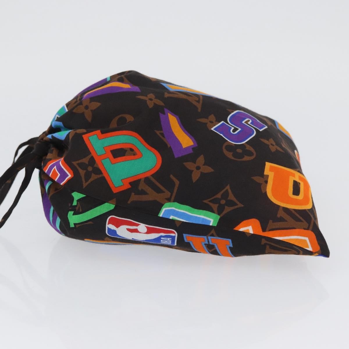 Louis Vuitton X Nba Monogram Canvas Brown Canvas Clutche & Pouche Bag (Pre-Owned)