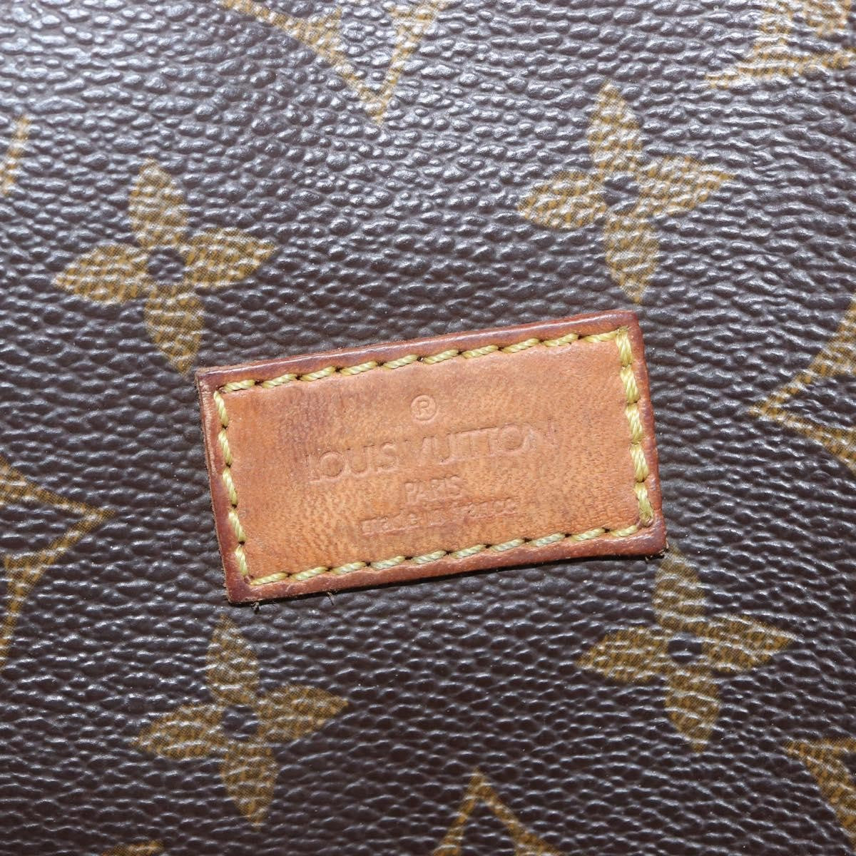 Louis Vuitton Saumur Monogram Canvas Brown Canvas Shoulder Bag Bag (Pre-Owned)