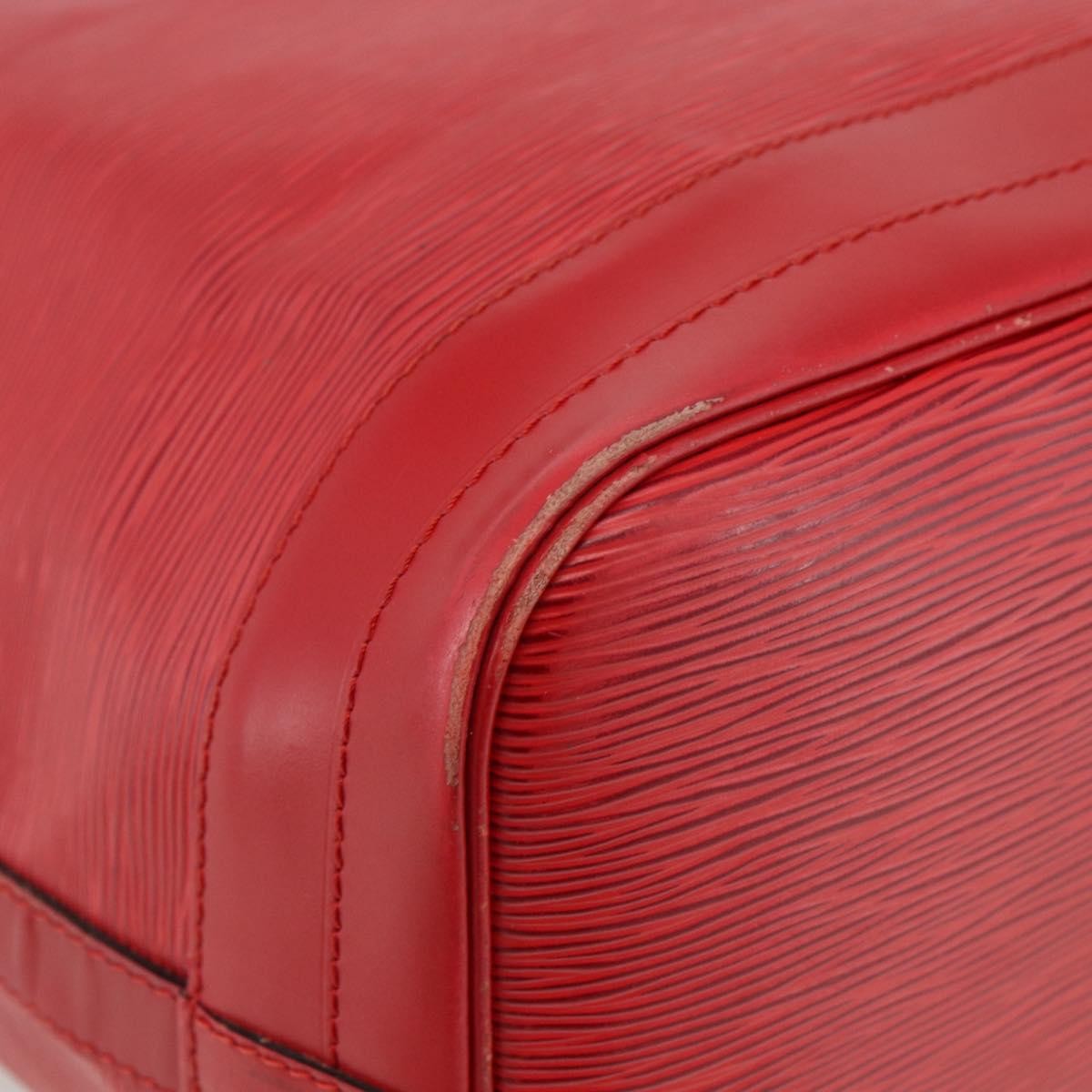 Louis Vuitton Noe Epi Leather Red Leather Shoulder Bag Bag (Pre-Owned)