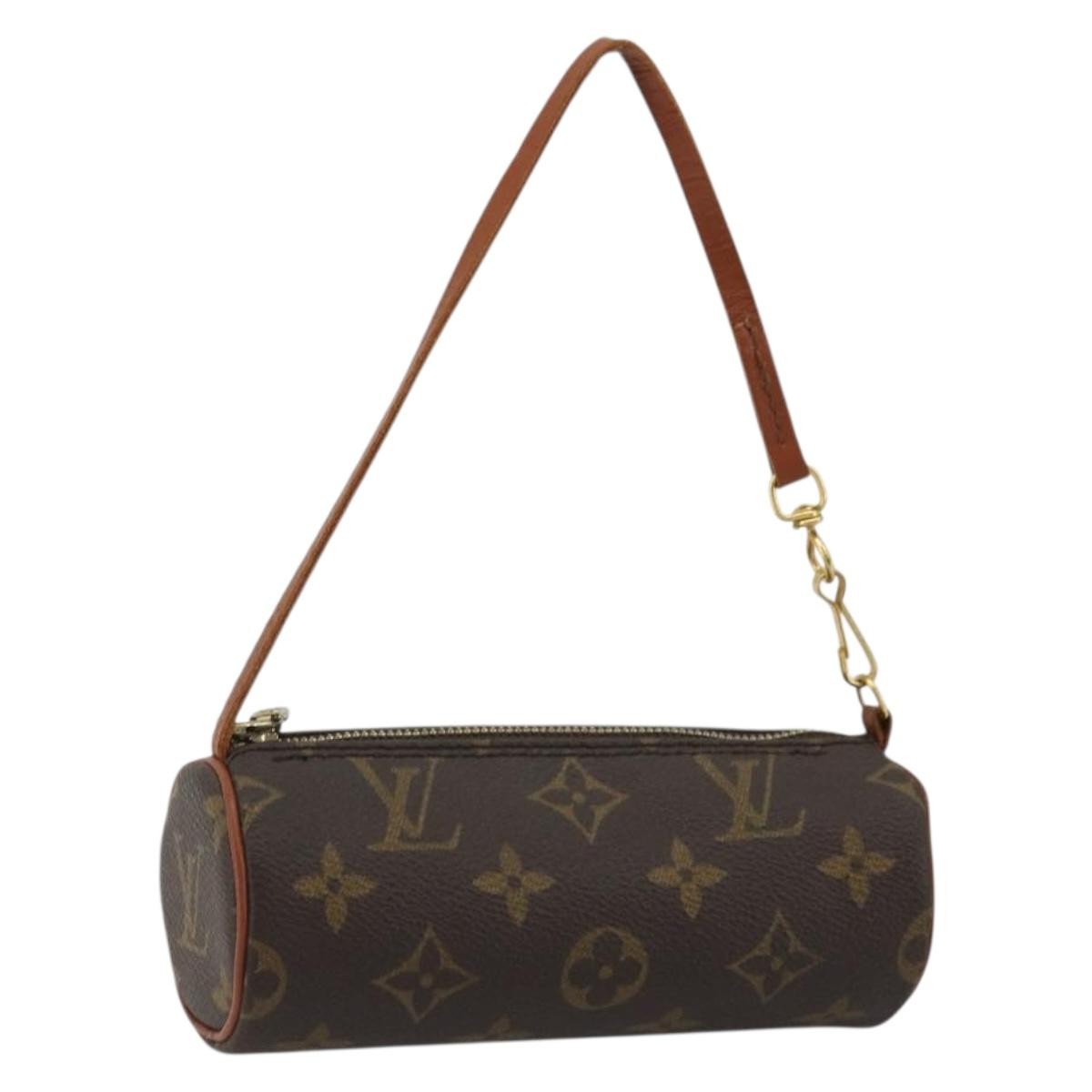 Louis Vuitton Papillon Pochette Monogram Canvas Brown Canvas Clutche & Pouche Bag (Pre-Owned)