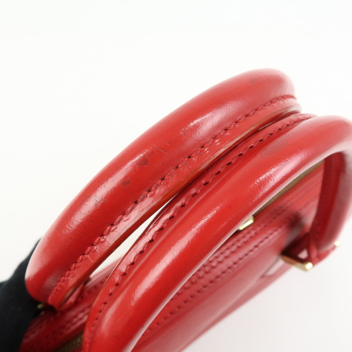 Louis Vuitton Jasmin Epi Leather Red Leather Handbag (Pre-Owned)