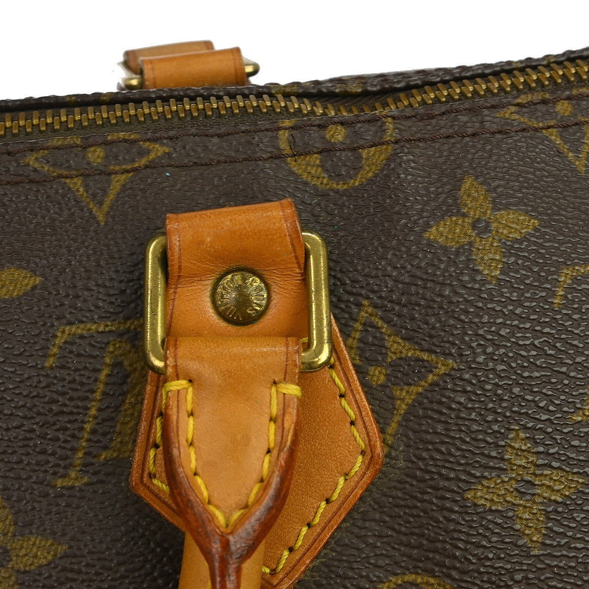 Louis Vuitton Speedy Monogram Canvas Brown Canvas Handbag (Pre-Owned)