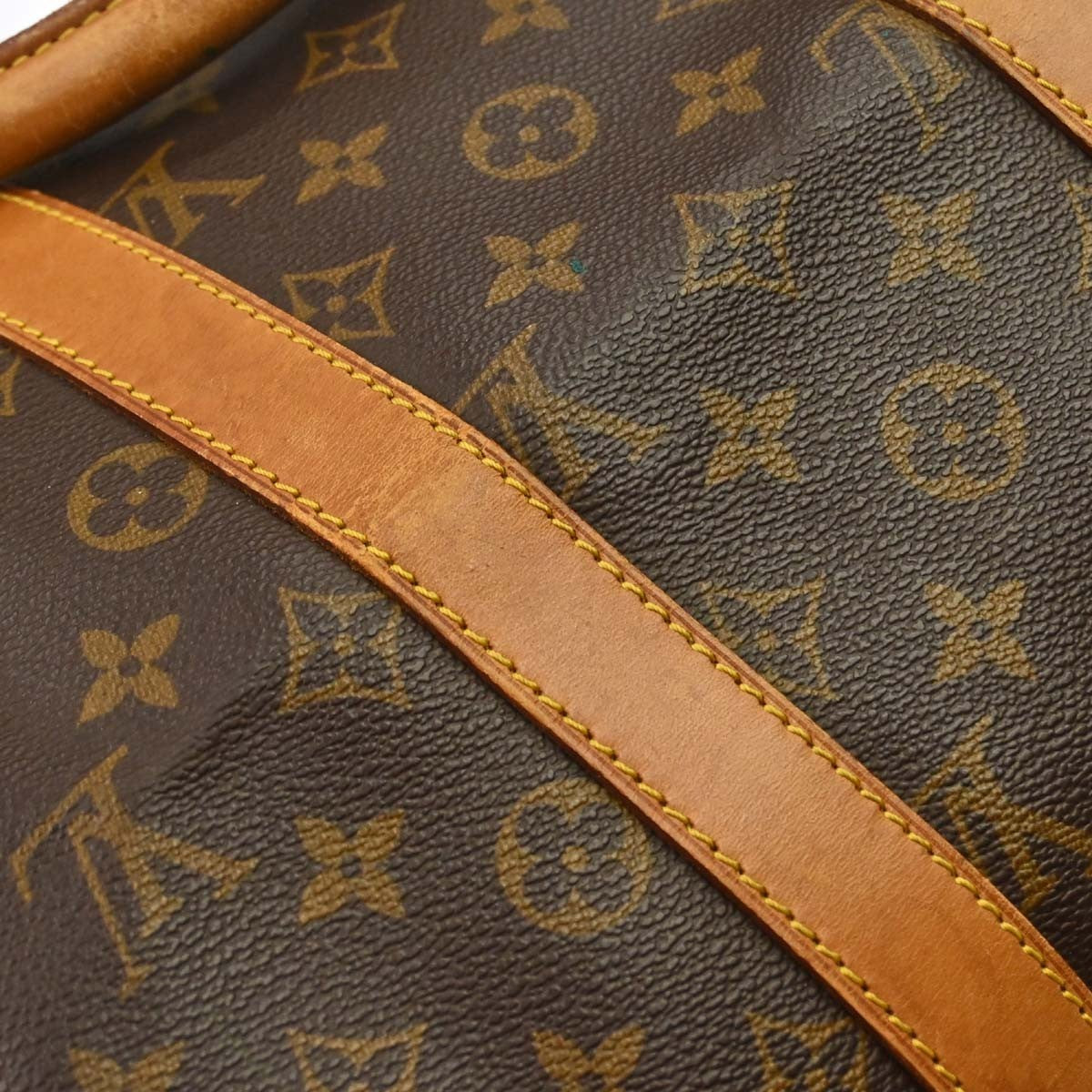 Louis Vuitton Keepall Monogram Canvas Brown Canvas Travel Bag Bag (Pre-Owned)