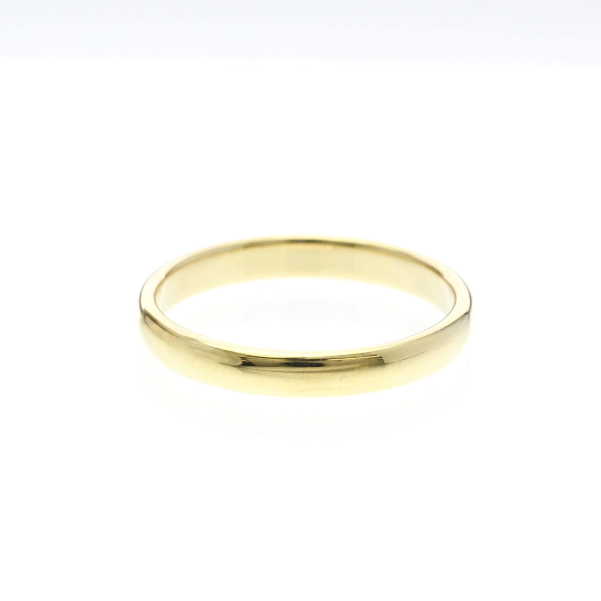 Tiffany & Co. Classic Wedding Band 18K Yellow Gold Gold Yellow_Gold Ring Jewelry (Pre-Owned)