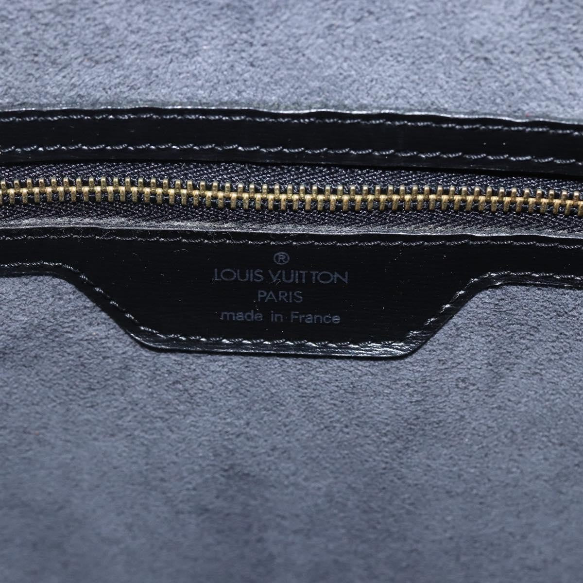 Louis Vuitton Saint Jacques Epi Leather Black Leather Handbag (Pre-Owned)