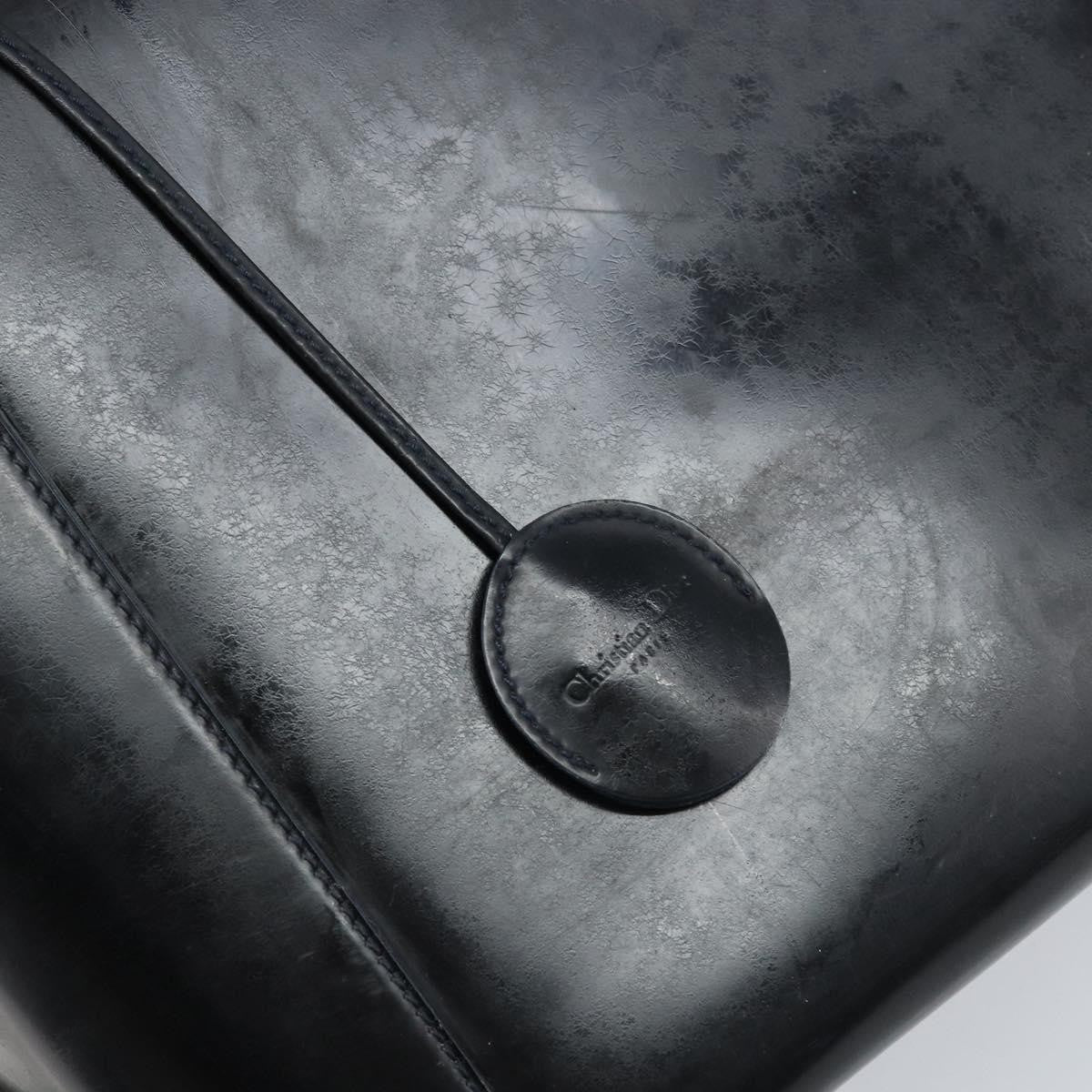 Christian Dior Malice Leather Black Leather Handbag (Pre-Owned)