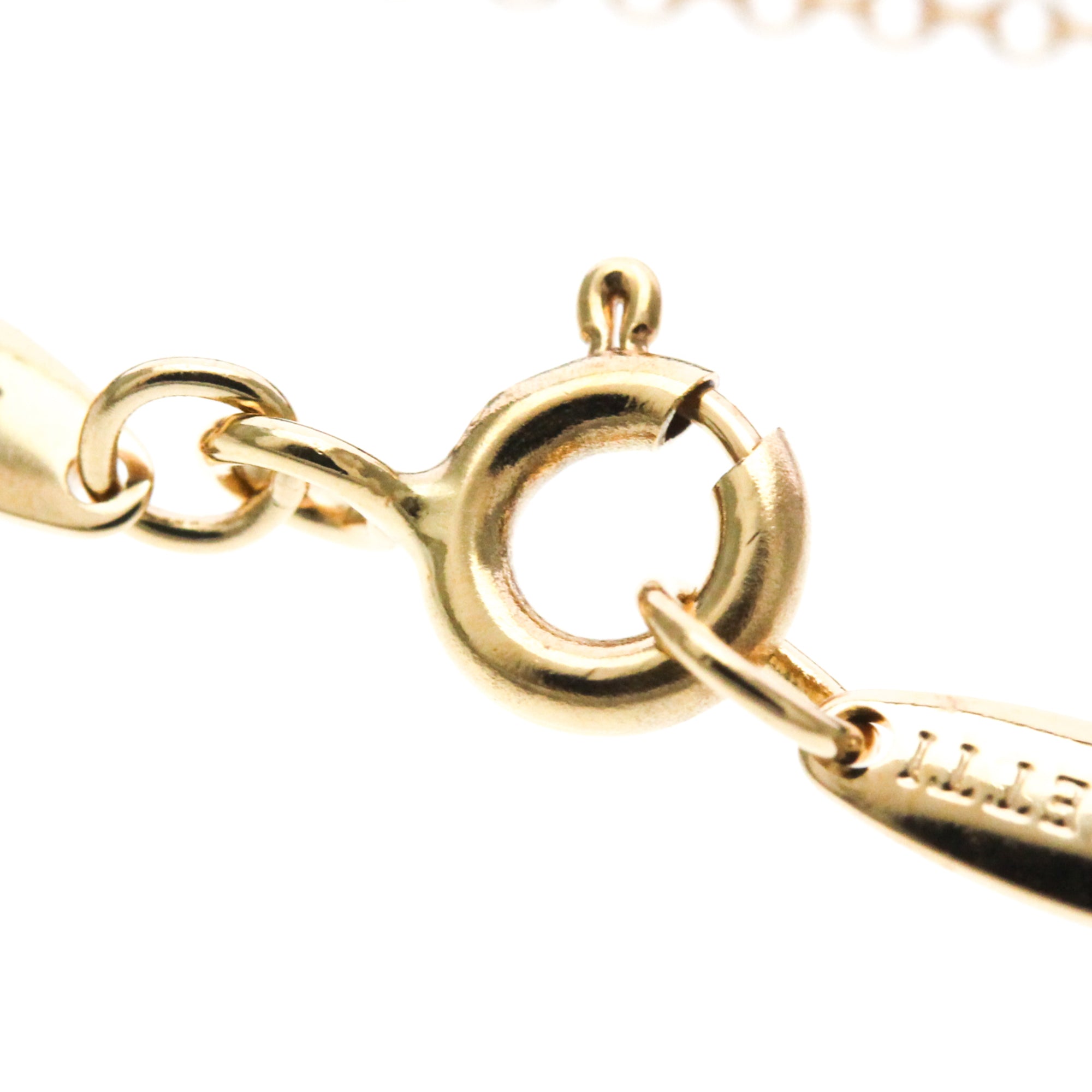 Tiffany & Co. Peretti Diamonds By The Yard 18K Rose Gold With Diamond Gold Pink_Gold Bracelet Jewelry (Pre-Owned)