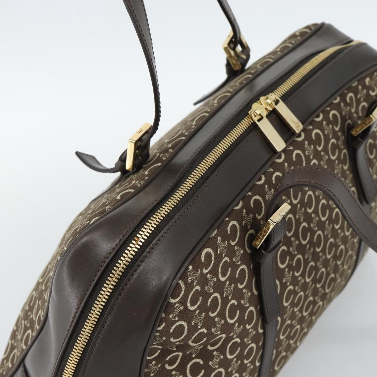 Celine C Macadam Canvas And Leather Brown Canvas Handbag (Pre-Owned)