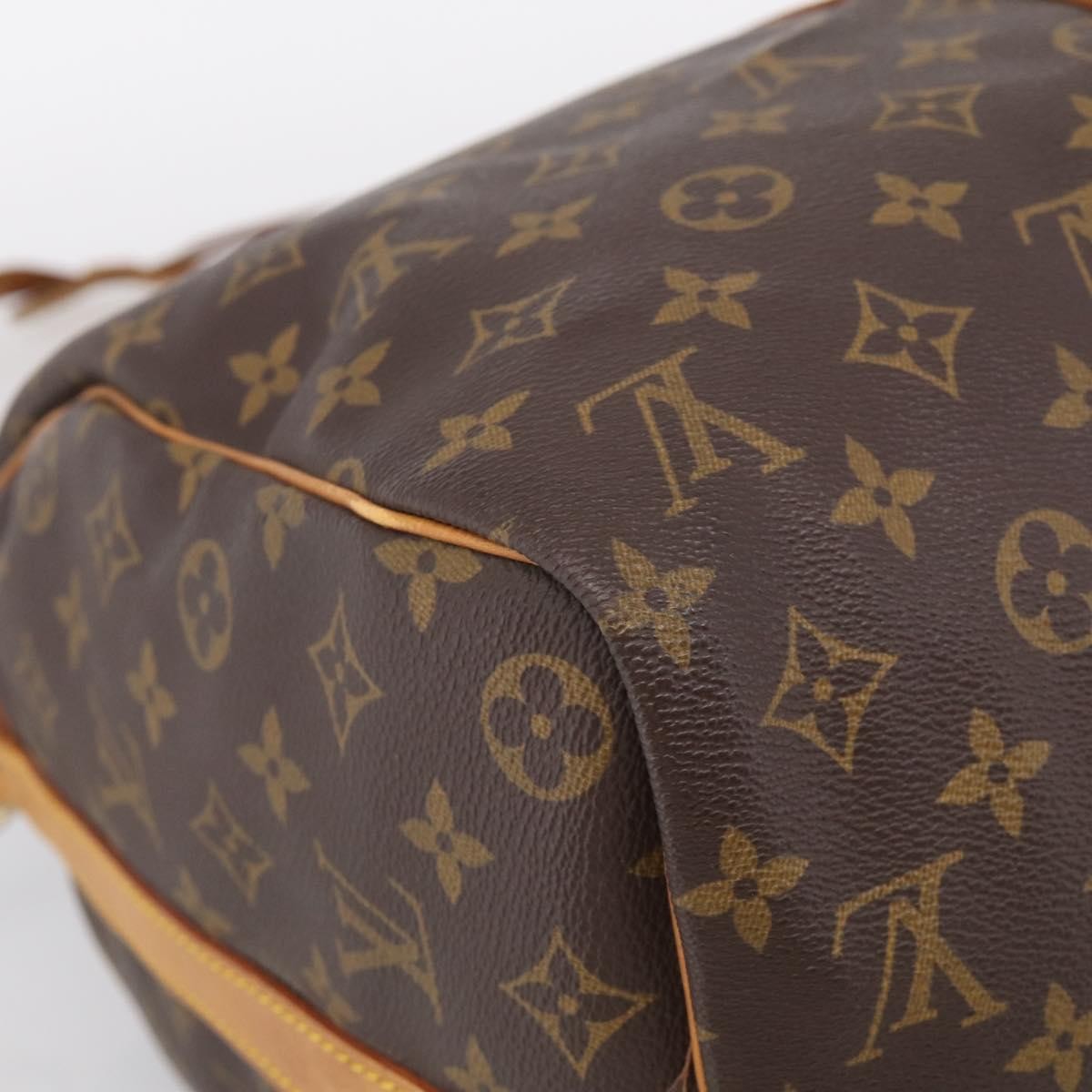 Louis Vuitton Keepall Bandouliere Monogram Canvas Brown Canvas Travel Bag Bag (Pre-Owned)