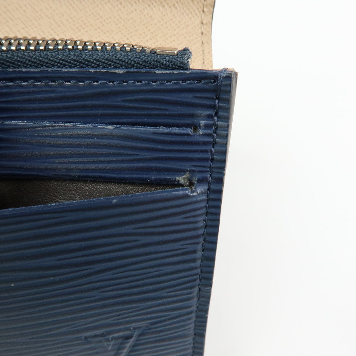 Louis Vuitton Emilie Epi Leather Blue Leather Wallets Accessory (Pre-Owned)
