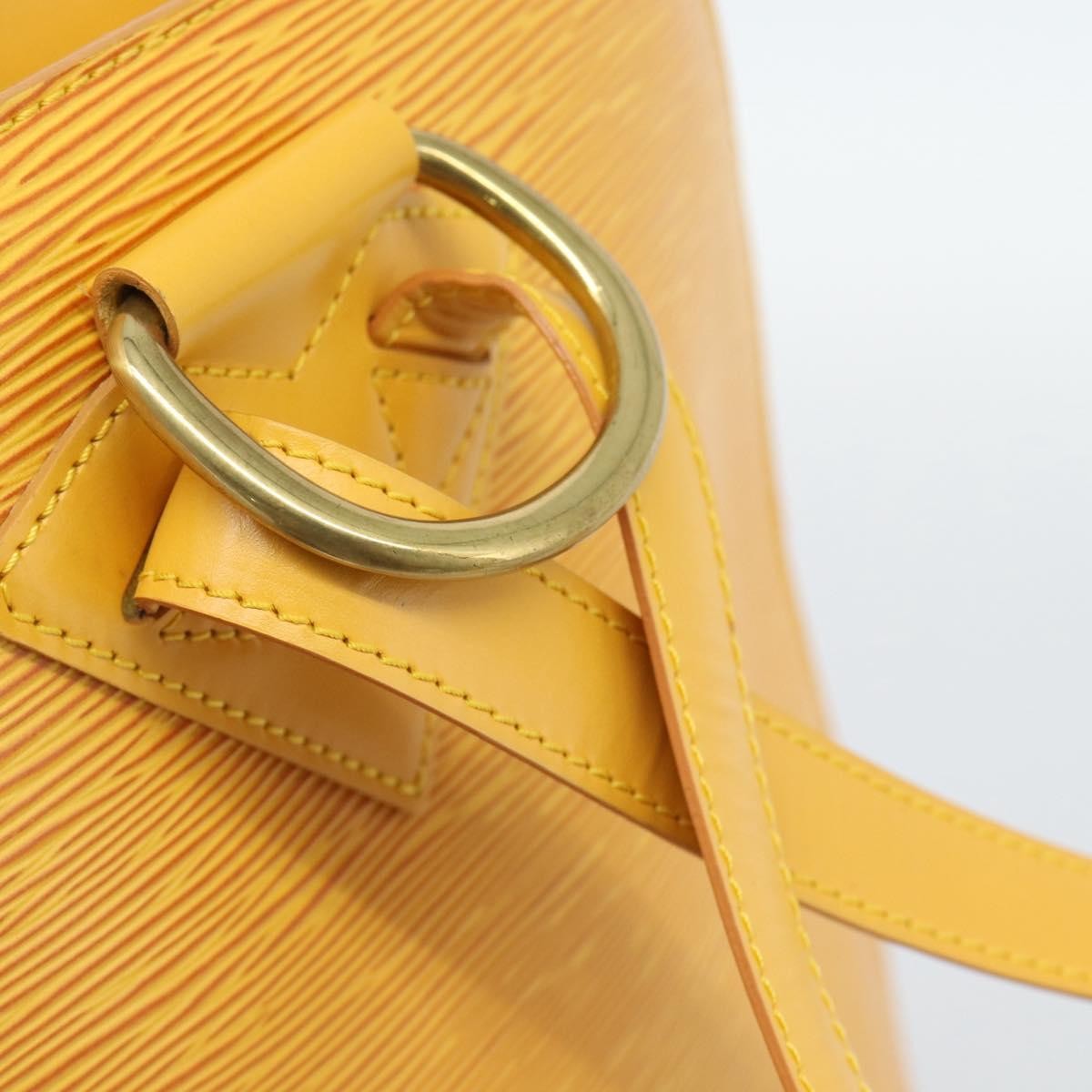 Louis Vuitton Gobelins Epi Leather Yellow Leather Backpack Bag (Pre-Owned)