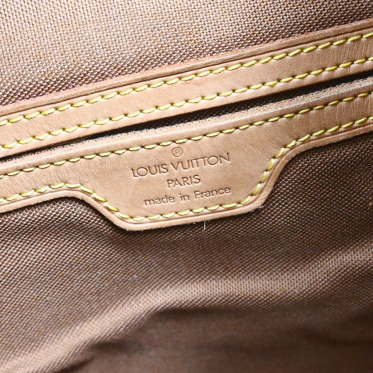 Louis Vuitton Vintage Montsouris Monogram Canvas Brown Canvas Backpack Bag (Pre-Owned)