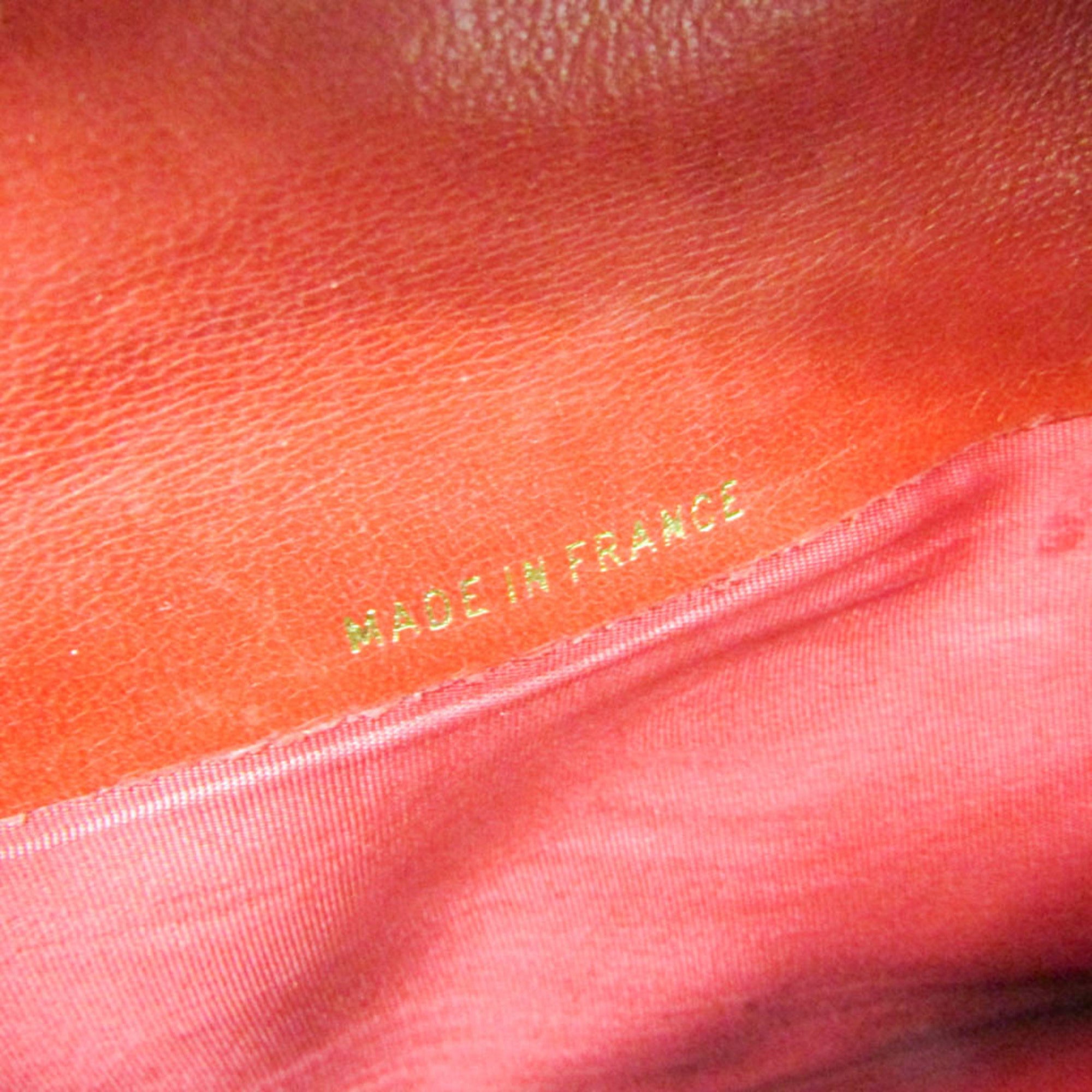 Chanel Timeless Cc French Calfskin Red Leather Wallets Accessory (Pre-Owned)
