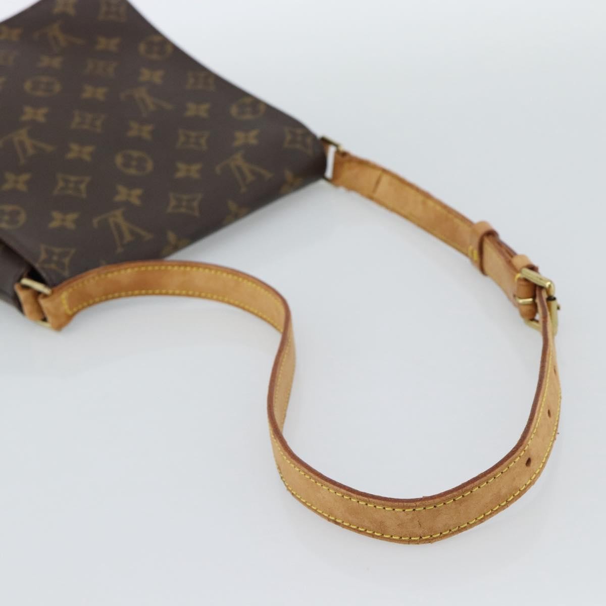 Louis Vuitton Musette Salsa Monogram Canvas Brown Canvas Shoulder Bag Bag (Pre-Owned)