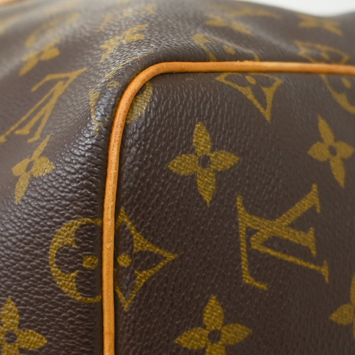 Louis Vuitton Keepall Monogram Canvas Brown Canvas Travel Bag Bag (Pre-Owned)