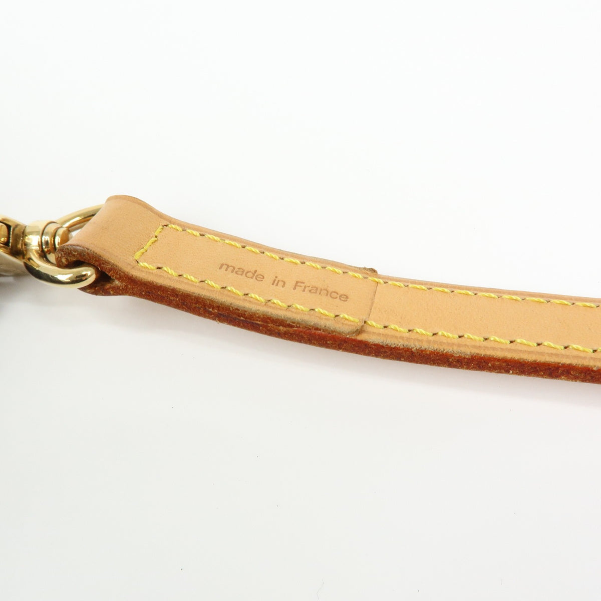Louis Vuitton Shoulder Strap Vachetta Leather Beige Leather Straps Accessory (Pre-Owned)
