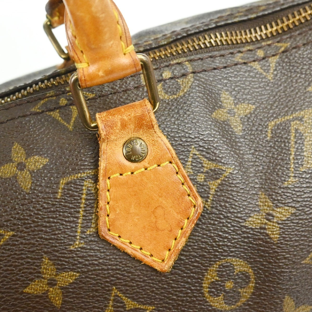 Louis Vuitton Speedy Monogram Canvas Brown Canvas Handbag (Pre-Owned)