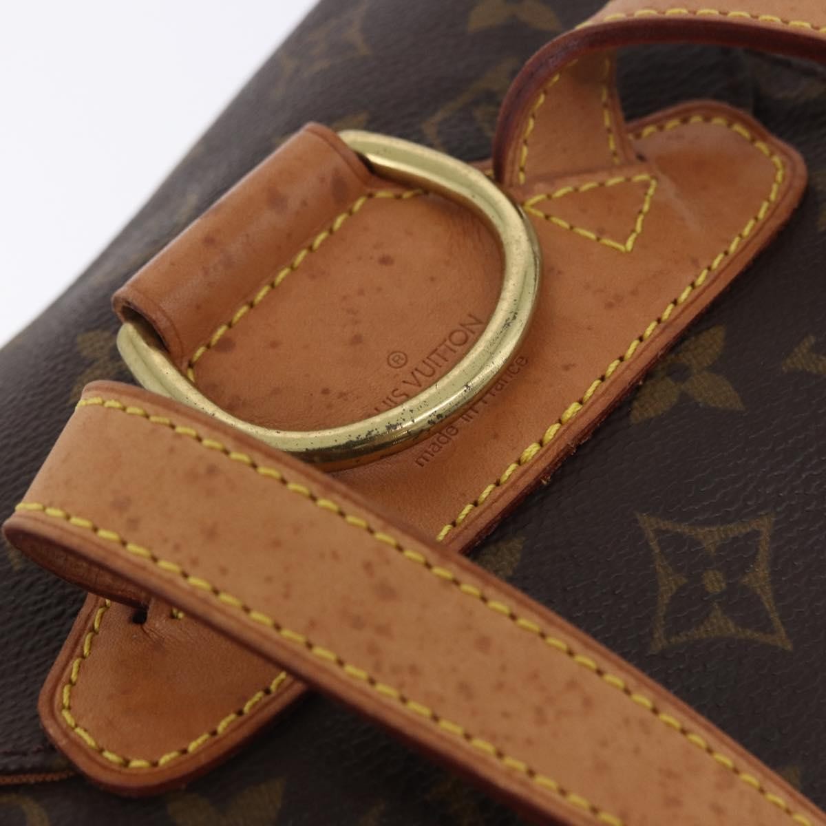 Louis Vuitton Vintage Montsouris Monogram Canvas Brown Canvas Backpack Bag (Pre-Owned)