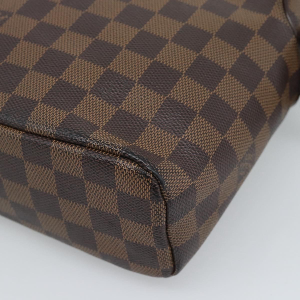 Louis Vuitton Olav Damier Ebene Brown Canvas Shoulder Bag Bag (Pre-Owned)